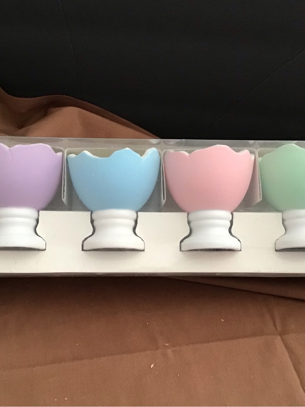 Department 56 Set of 4 Pastel Egg Cups